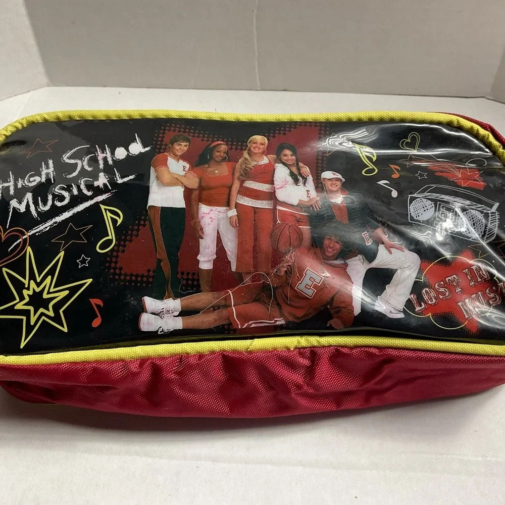Disney High School Musical Red and Yellow Pencil Case